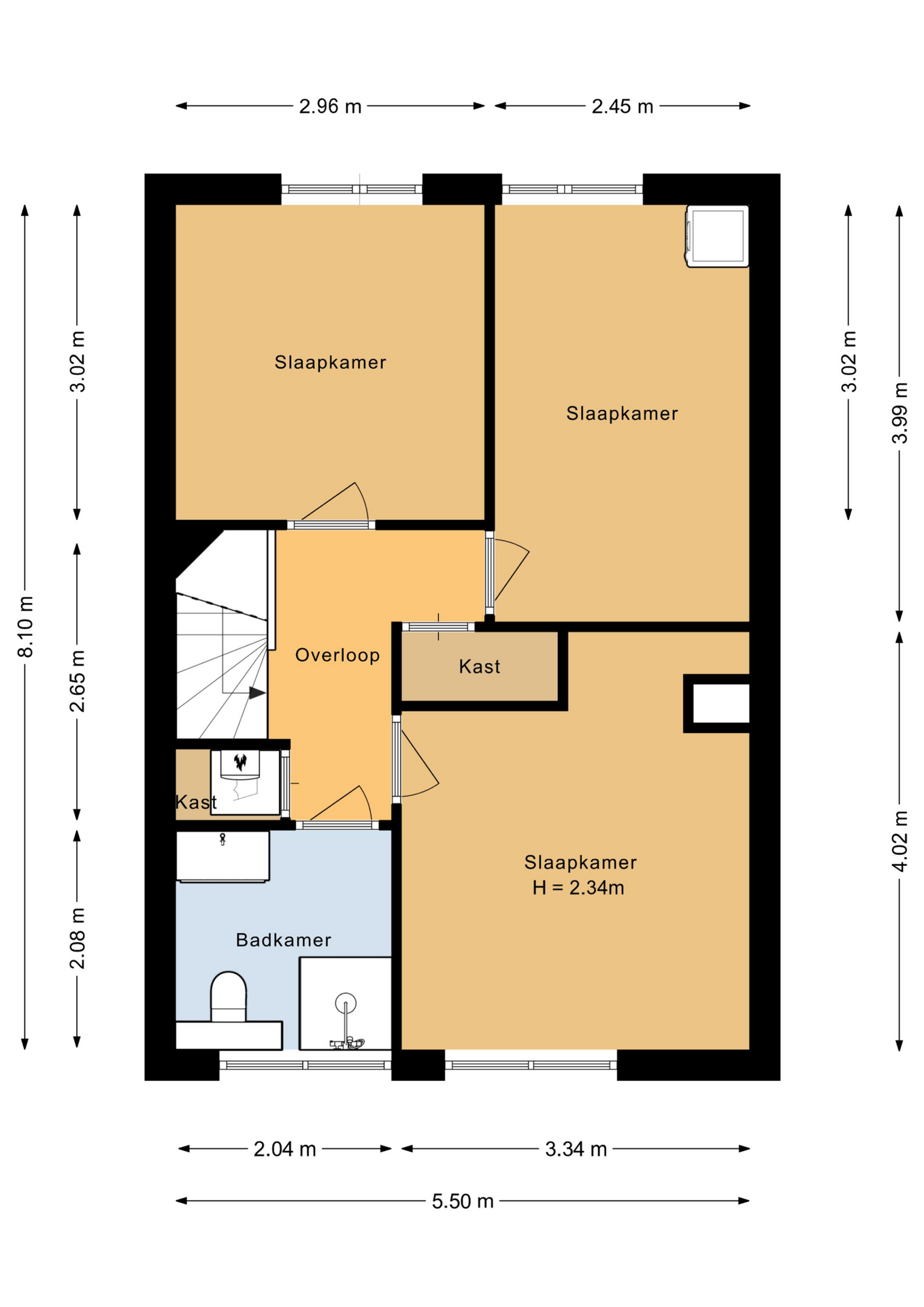 Griend 37 36 - 8225 TJ - lelystad-plattegrond-2